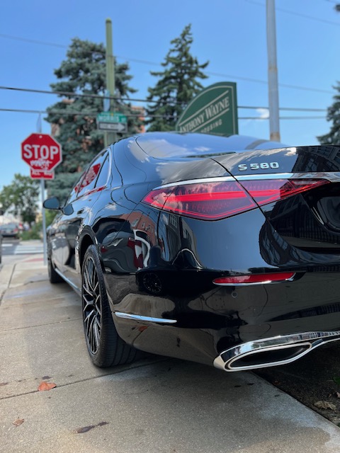 Mercedes S580 detailing Cherry Hill NJ by L.I.T. Mobile Detailing Spa
